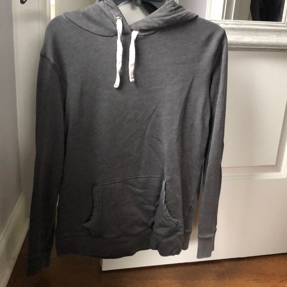 Grey Oversized Aeropostle Hoodie